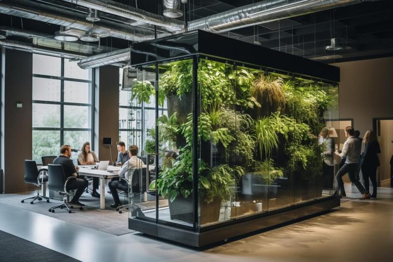 Natura w nowoczesnym wnętrzu