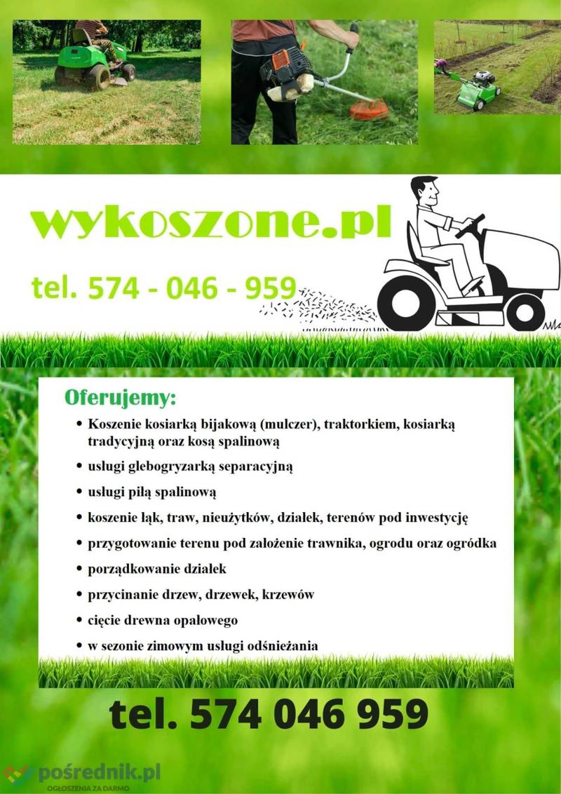 Koszenie trawnika techniki