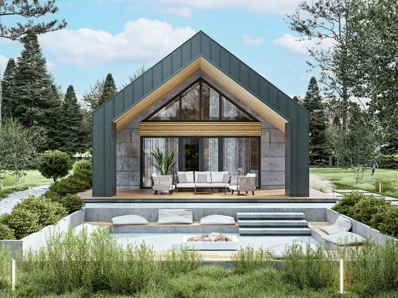 Projekt domu szkieletowego