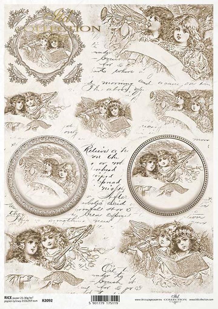 Styl aniołów dekoracyjnych