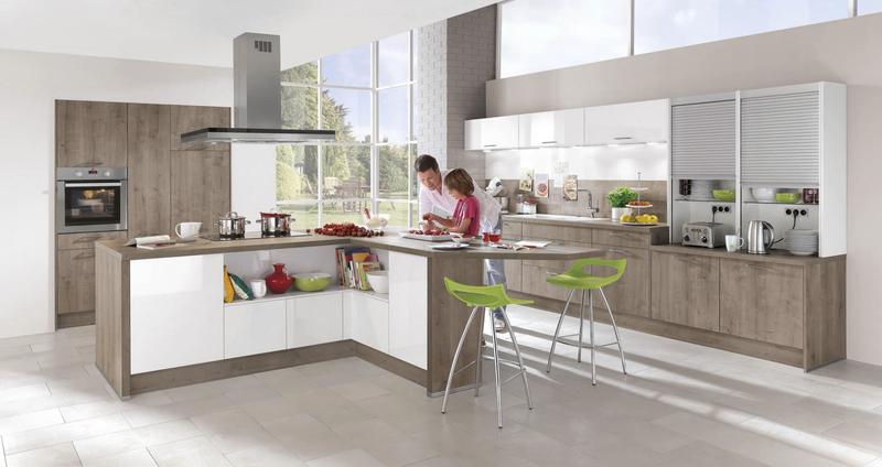 Monochromatyczna kuchnia