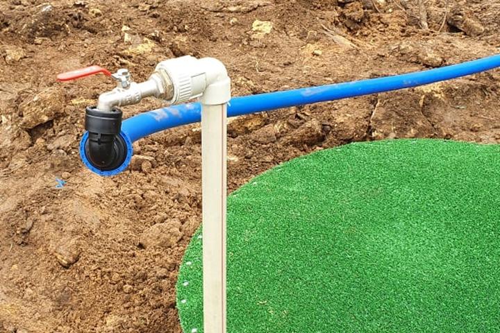 Podłączenie wody do domu