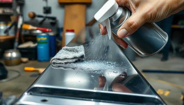 Jak skutecznie odtłuścić metal przed malowaniem – sprawdź, czym i jak to robić!